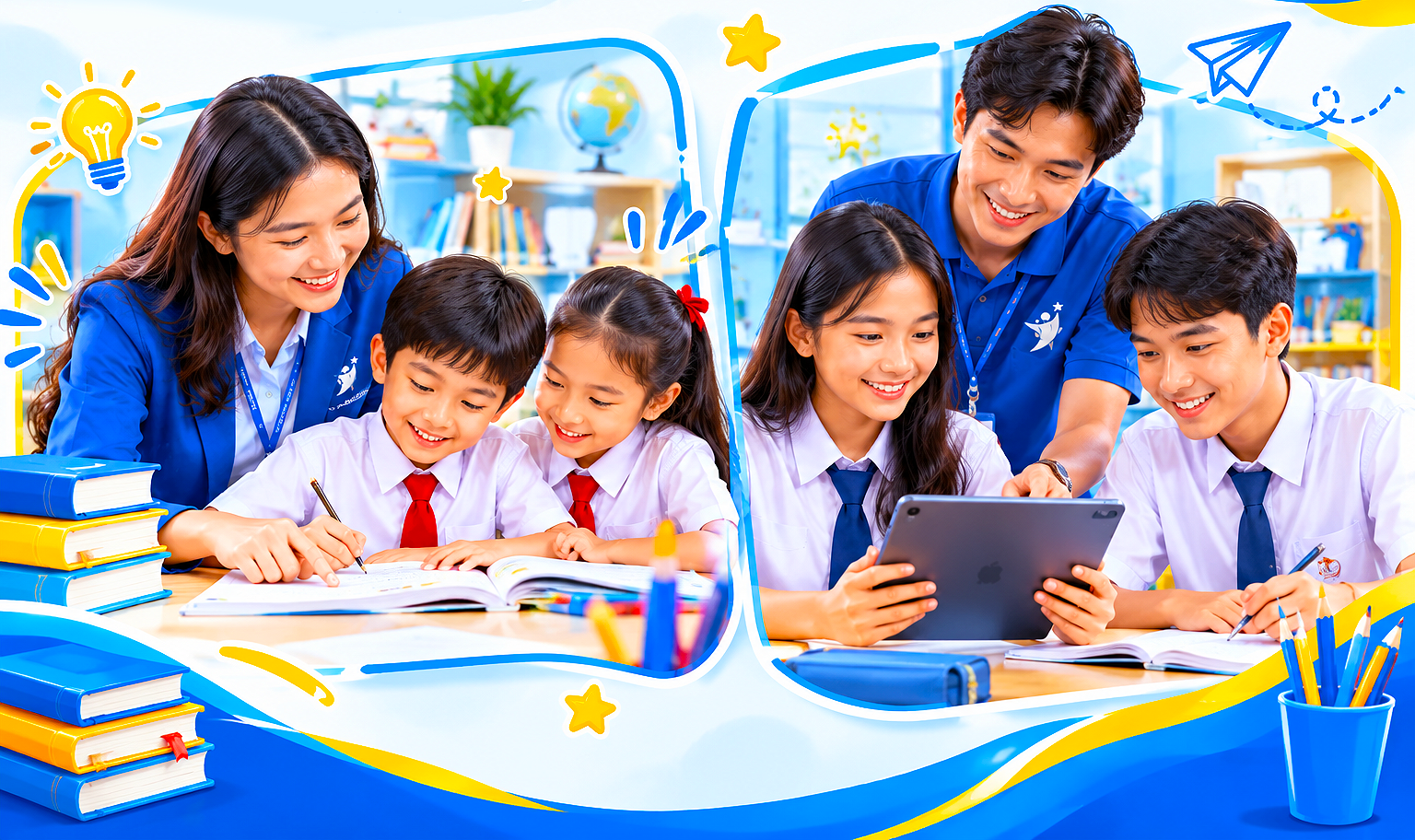 Belajar didampingi tutor